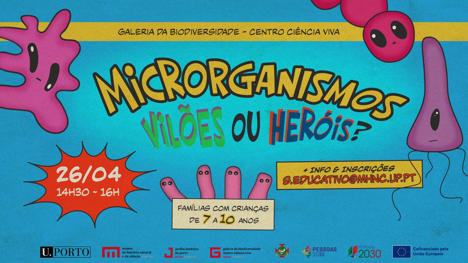 Microrganismos: vilões ou heróis?
