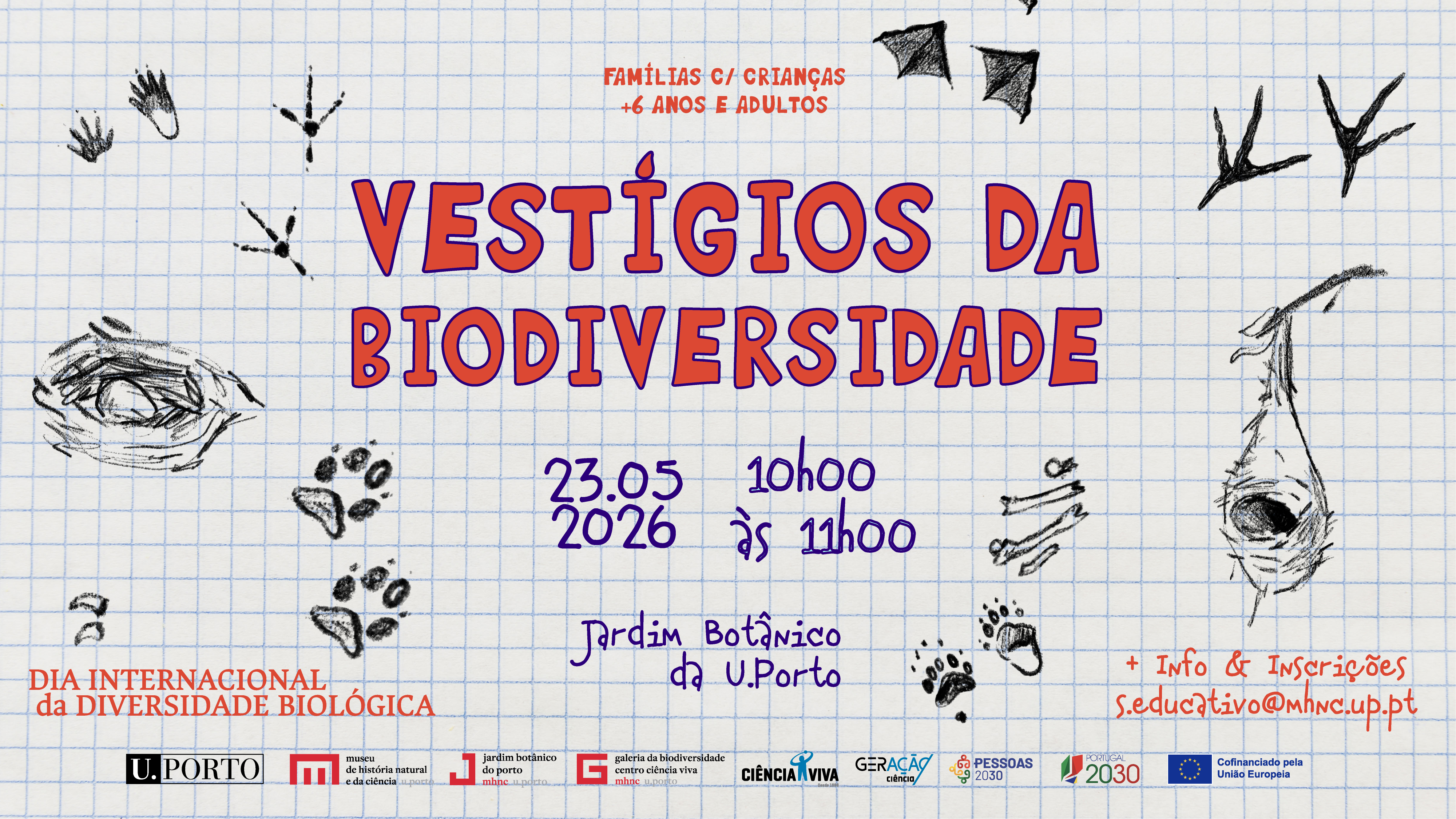 Vestígios da biodiversidade