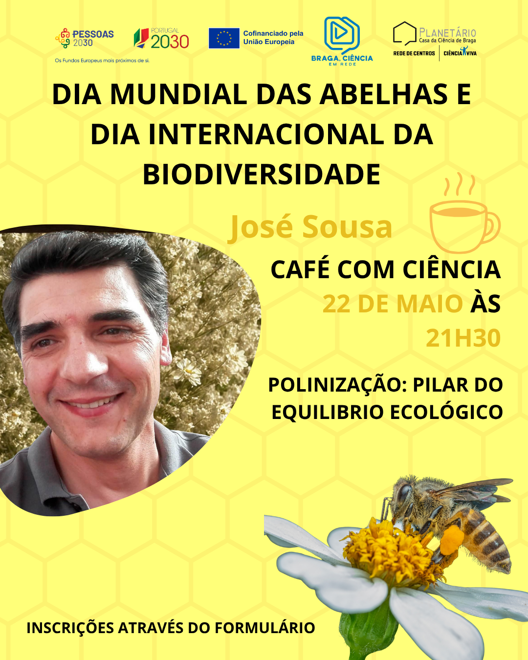 Café com Ciência - Polinização: Pilar do Equilíbrio Ecológico