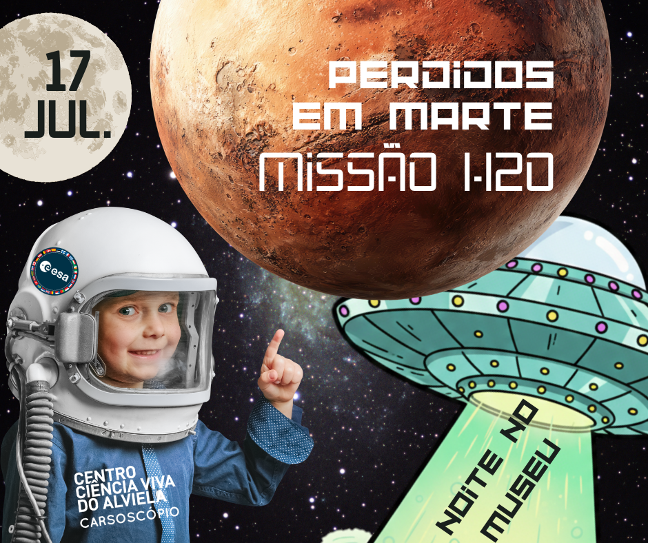 Noite no Museu - Perdidos em Marte: Missão H20