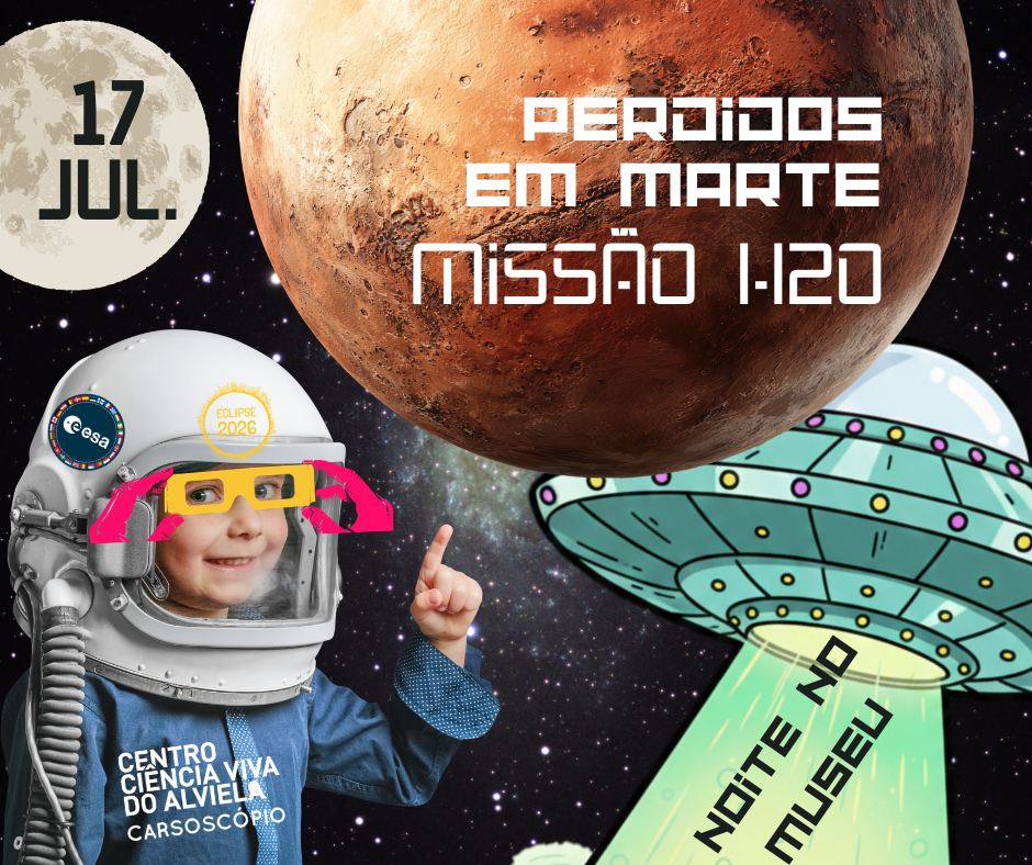 Noite no Museu - Perdidos em Marte: Missão H20